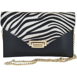 Barberinis Elegancka kopertówka z modnym printem - Czarna