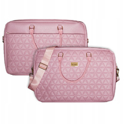 Torba na laptop Wonder 17 cali pico różowe