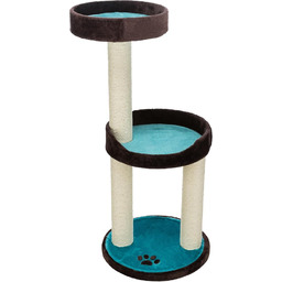 Trixie Lugo drapak 103 cm, brązowy/akwamaryn