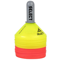 Stożki boiskowe treningowe SELECT zestaw 24 szt.