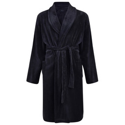 Duży Szlafrok Męski Granatowy ESPIONAGE