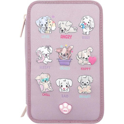 Depesche 12843 TOPModel - Wypełniony 3-komorowy piórnik