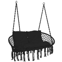 GOCKOWIAK Fotel podwieszany Lagos Czarny