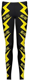 legginsy AC/DC - LIGHTNING -L