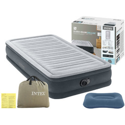 Materac Dmuchany Jednoosobowy 99x191x33 Intex 67766ND z Pompką