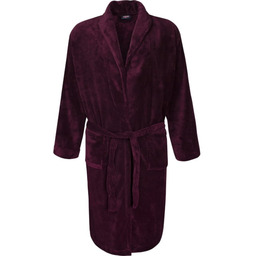 Duży Szlafrok Męski Bordowy ESPIONAGE