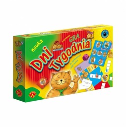 Gra planszowa Alexander Poznajemy Dni Tygodnia