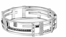 Biżuteria KARL LAGERFELD 5512163. Bransoletka, Kolor szary. Kobieta.