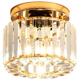 Abigali Sufitowa lampa glamour Cristal CRK-E27 kryształowa