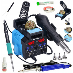 Stacja lutownicza Hotair Bga Wep 938BD-III Grot T12