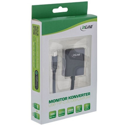 InLine USB Display Converter, USB Type-C wtyczka