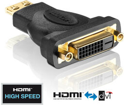 PureLink PI015 adapter gniazdo DVI-D (24+1pin) na wtyczkę