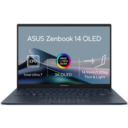 ASUS Zenbook 14 OLED/UX3405CA-OLED381X/U7-255H/14"/WUXGA/T/32GB/1TB SSD/Arc 140T/W11P/Blue/2R