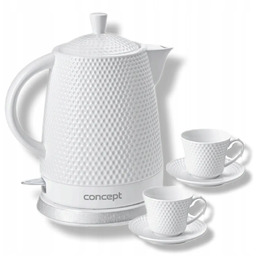 Czajnik elektryczny ceramiczny Concept RK0040 1,5l 2 filiżanki