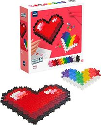 Plus-Plus Puzzle by Number Serce, 250 elementów, klocki,