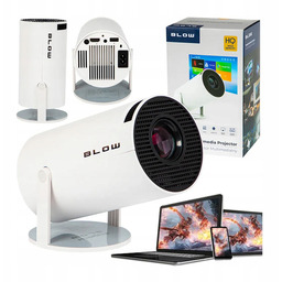 Przenośny Rzutnik Projektor Obrotowy Android Tv Fullhd 4K