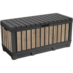 KETER Skrzynia ogrodowa Kentwood 350L Beżowo-szary