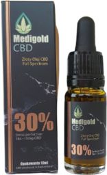 Olej CBD 30% 10ml Medigold w oleju MCT