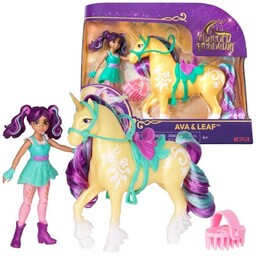 SPIN MASTER Lalka Unicorn Academy Ava & Leaf