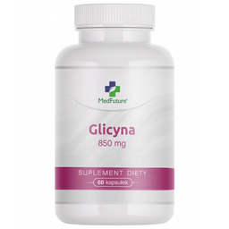 Suplement diety, MedFuture, Glicyna 850mg 60 kapsułek