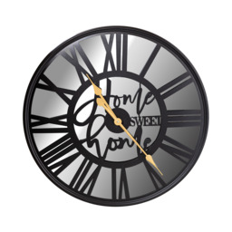 Zegar ścienny 60 cm czarny