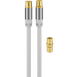 QIXO Kabel antenowy wtyk - gniazdo 2 m