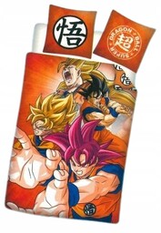 Pościel Dragon Ball Goku Manga Anime 140x200 Worek
