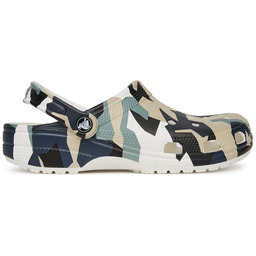 Klapki Crocs Geo Camo Clog 211009 Kolorowy