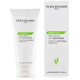 Podopharm, PODOFLEX , krem do stóp z mikrosrebrem