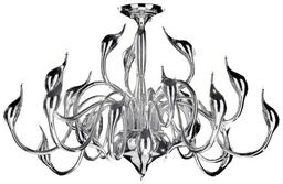 Lampa designerska wisząca SWAN MX8098-24A CH - Italux