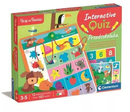 Interaktywny quiz przedszkolaka - Clementoni