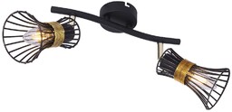 Globo Lampa sufitowa 54814-2 z klatkowymi kloszami 2-pkt