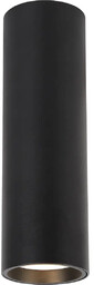 Milagro Sypialniana lampa sufitowa GENESIS ML0384 podłużna czarna
