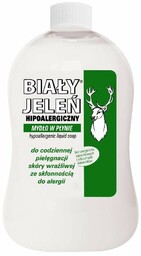 BIAŁY JELEŃ Mydło w płynie Szare Mydło (zapas),