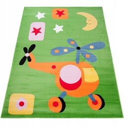 Dywan 140x190 Dla Dzieci Kinder Boisko Farma Miś