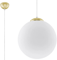 Lampa wisząca UGO 40 złota SL.0717 - Sollux