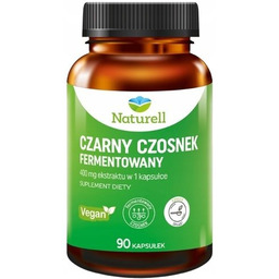 Suplement diety, Naturell Czarny Czosnek Odporność Fermentowany 90