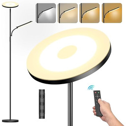 Lampa podłogowa LED 42 W, możliwość ściemniania, 4000