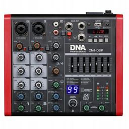 Dna CM4-DSP Mikser Audio 4-KANAŁOWY Usb MP3 Bluetooth