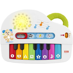 Fisher-Price Pierwsza klawiatura dla niemowląt przenośne pianino zabawkowe
