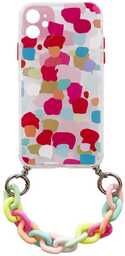 Color Chain Case żelowe elastyczne etui z łańcuchem