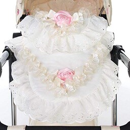 Roma Dolls Pram 2-częściowy zestaw pościeli, kremowa