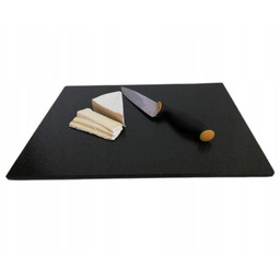 Deska do Krojenia Granitowa Kuchenna Czarna Duża Premium