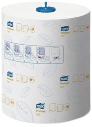 Ręcznik papierowy w roli Tork Matic biały miękki