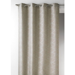 Home Maison 09348-8-AL żakardowa, firanka, zasłona z oczkami,