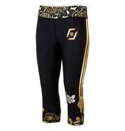 Legginsy Sportowe Damskie na Rower Rose 3/4 Xs