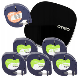 Zestaw Drukarka etykiet Dymo LetraTag LT-200B 5x taśma