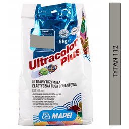 Fuga Ultracolor tytan 112 5kg Mapei