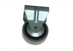 Kółko stałe 2511, 60 mm z płytką, nylon-szare