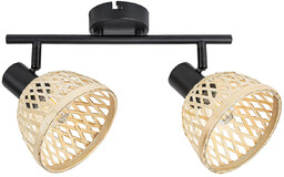 Rabalux Ażurowa lampa reflektorowa Rattan 3134 plafon